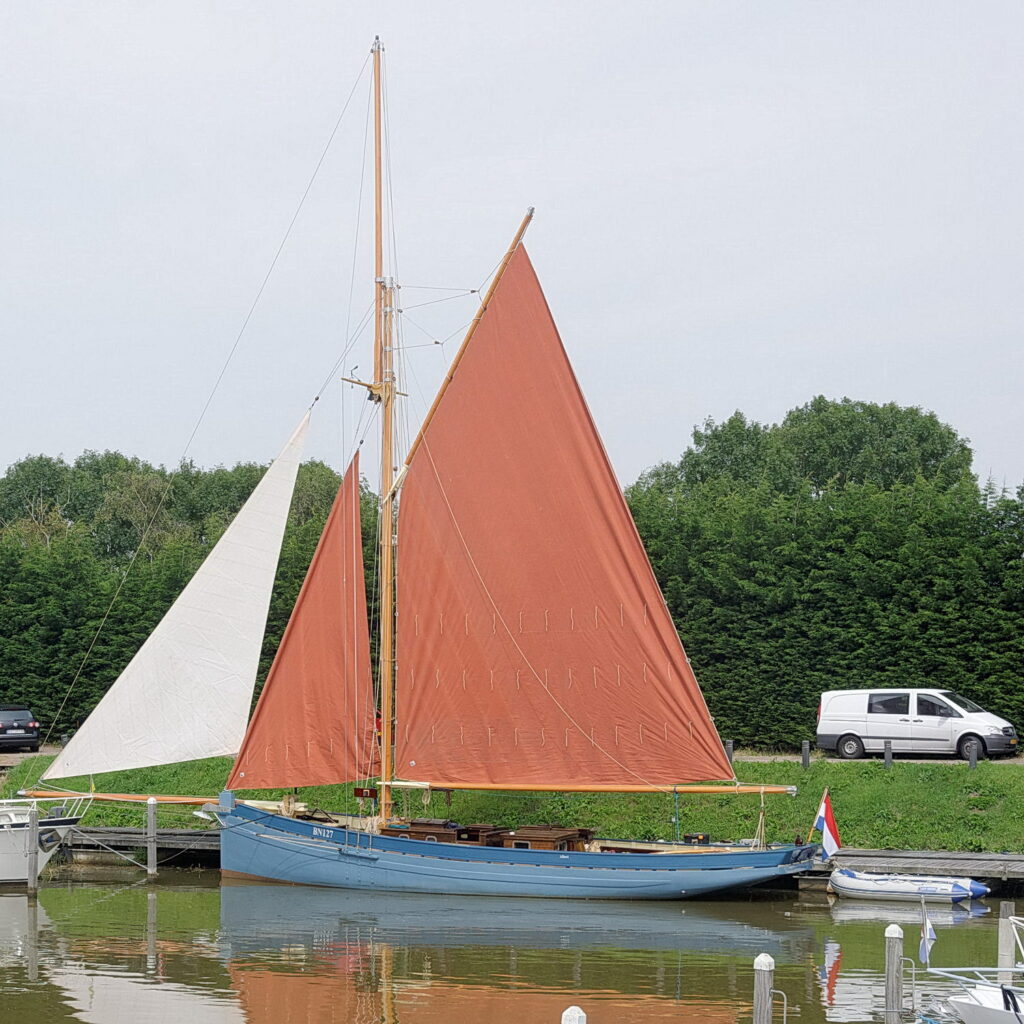 Oorspronkelijke tuigage in 2015